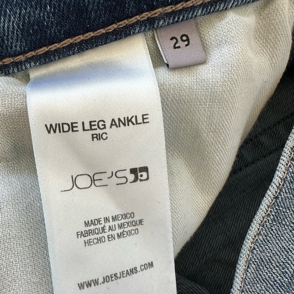 Joe’s Jeans Cuffed High Waist Wide Leg Jeans - Picture 14 of 14